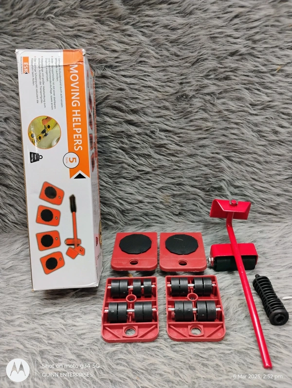 Furniture Lifter Mover Tool Set Heavy Duty Furniture Shifting Lifting Moving Tool with Wheel Pads for Easy and Safe Moving, Suitable for Sofas, and Refrigerators, Up to 150KG/330 lbs