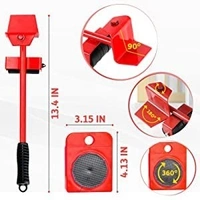 Furniture Lifter Mover Tool Set Heavy Duty Furniture Shifting Lifting Moving Tool with Wheel Pads for Easy and Safe Moving, Suitable for Sofas, and Refrigerators, Up to 150KG/330 lbs