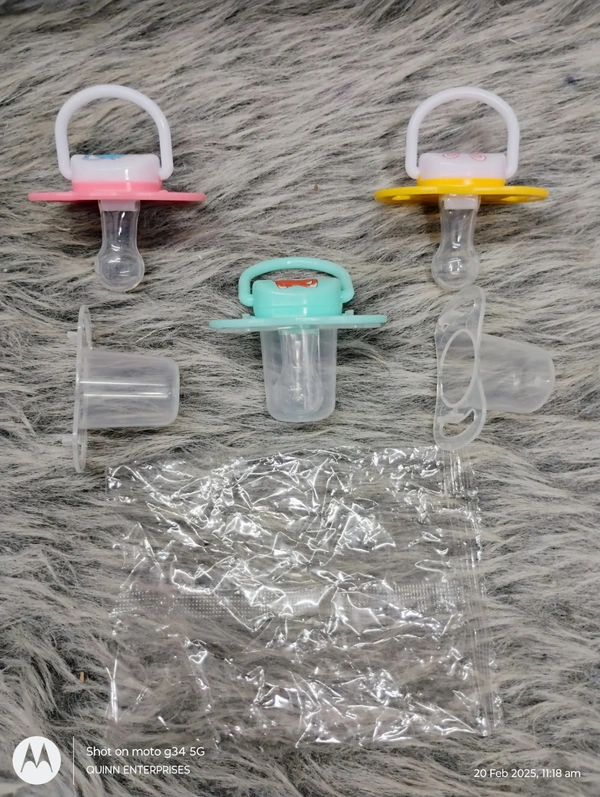Baby Nipple Food Grade Silicone Pacifier Round Head Infant Newborn Soother Orthodontic Bpa Free Safe Teether