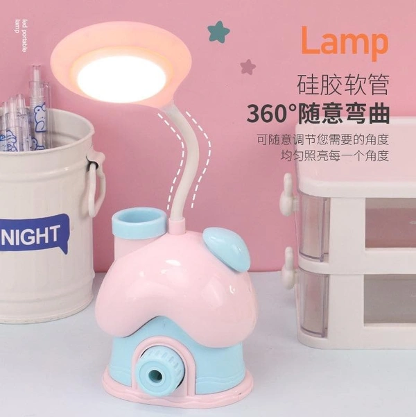 House LED Desk Lamp Pen stand