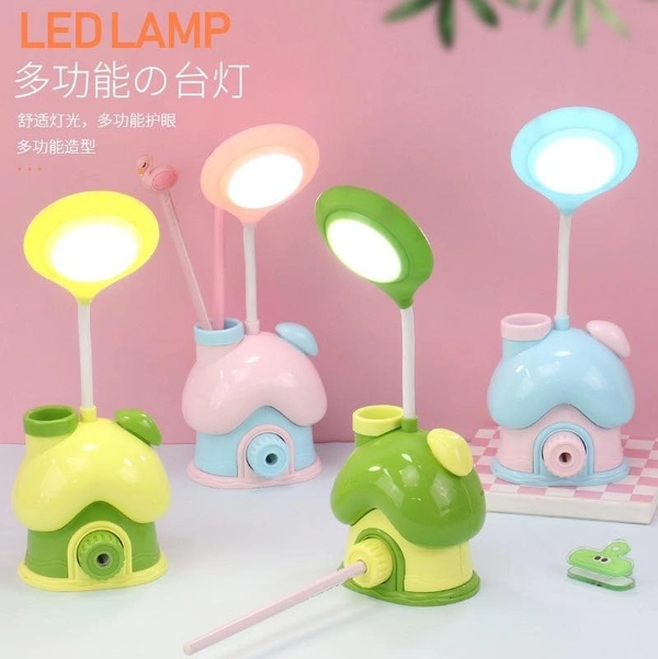 House LED Desk Lamp Pen stand