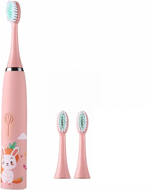 Sonic Electric Toothbrush for Kids with 5 Modes, 3 Brush Heads & Rechargeable Battery, Ultra Soft Nylon Bristles, IPX7 Waterproof, Electric Power Tooth brush