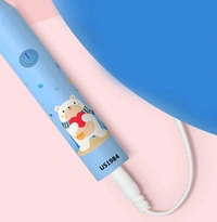 Sonic Electric Toothbrush for Kids with 5 Modes, 3 Brush Heads & Rechargeable Battery, Ultra Soft Nylon Bristles, IPX7 Waterproof, Electric Power Tooth brush