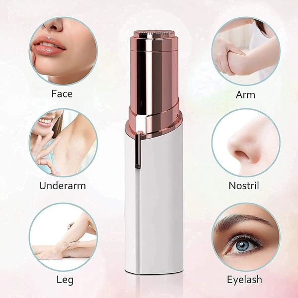 Portable eyebrow trimmer for women, epilator for women, facial hair remover for women,Face, Lips, Nose Hair Removal Electric Trimmer with Light 