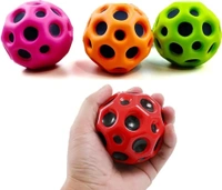 Super High Bouncing Ball, Super Hot Moon Ball and Space Balls for Kids and Adults,Improve Hand-Eye Coordination Bubble Ball Space Galaxy Bouncy Ball Easy to Grip 