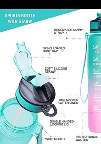 Motivational Sports Gym Bottle 1000ml