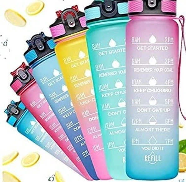 Motivational Sports Gym Bottle 1000ml