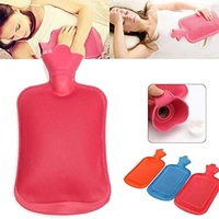  2L Hot Water Rubber Bottle bag for Pain Relief Therapy Multicolor - 500ml