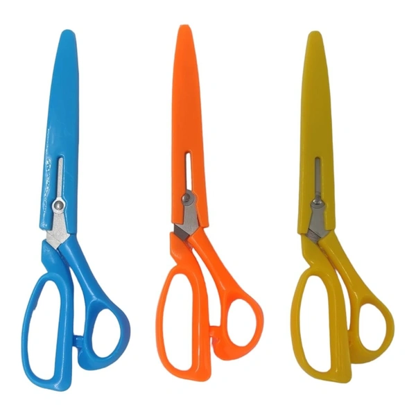 Multi Purpose Tailoring Scissors With Safety Cap - 8.25Inch