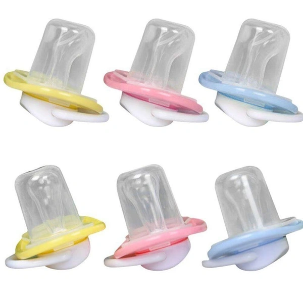 Baby Nipple Food Grade Silicone Pacifier Round Head Infant Newborn Soother Orthodontic Bpa Free Safe Teether