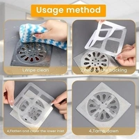 Square Drain Sticker Jali