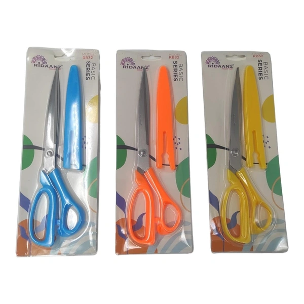 Multi Purpose Tailoring Scissors With Safety Cap - 8.25Inch