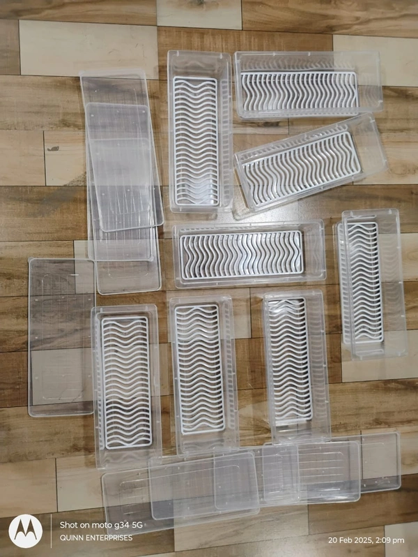 8PC Vegetables & Fruits Freezer Storage Container (PACK OF 8PC) 1500ML)