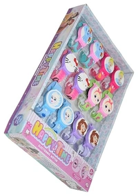 Disney watch with openable cover Girls Kids Wrist watch Kitty Digital watch for Girls Birthday Gift