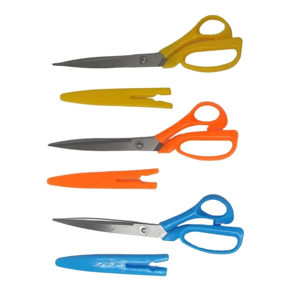 Multi Purpose Tailoring Scissors With Safety Cap - 8.25Inch