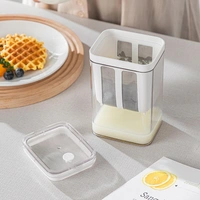 Greek Yogurt Strainer, 1100ml Multi Yoghurt Maker Strainer with Fine Mesh Bag & Lid for Thick Greek Yogurt, Soybean Milk, Kefir, Berries, Soup, Fruit Juice, Coffee