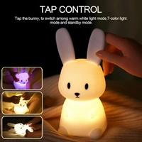 Bunny Night Light For Kids, Cute Animal Night 