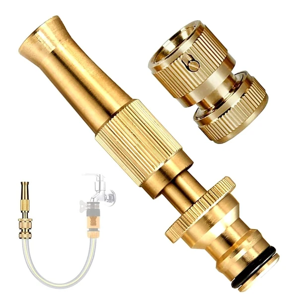 Brass Water Spray Golden Nozzle