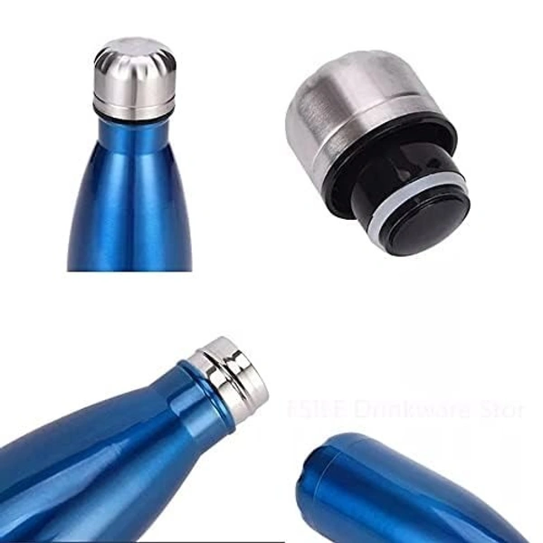 Rainbow Water Bottle, Multicolour Flask, Stainless Steel Double Wall Vacuum Insulated Water Bottle, Multicolor Tumbler, Insulated Water Bottle, Leak Proof Bottle 