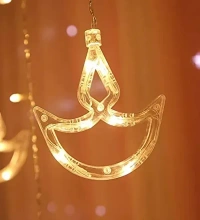6+6 Diya/Diwali Led Light Curtain