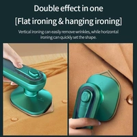  Stainless Steel Mini Iron, Garment Steamer, Professional Handheld Portable Micro Steam Iron For Fabric Clothes,Good For Home And Travel, Wrinkles Removing Steamer 
