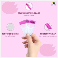 Women's Disposable Plastic Hair Razor & Bikini Shaving Razor For Women- Pack Of 1 (6 Pcs)