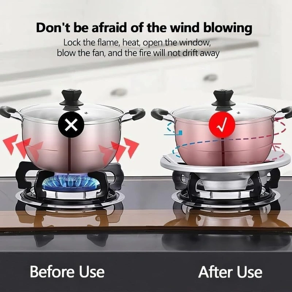  Sliver Gas Saver Burner Stand 