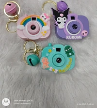 Creative Simulation Projective Camera Keychain WITH Zinc Alloy Ring/Keychain for Car, Bike Home/Key Chain with Ring/Suaitable for Bagpack side purse girls Kids-play 