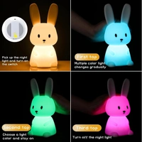 Bunny Night Light For Kids, Cute Animal Night 