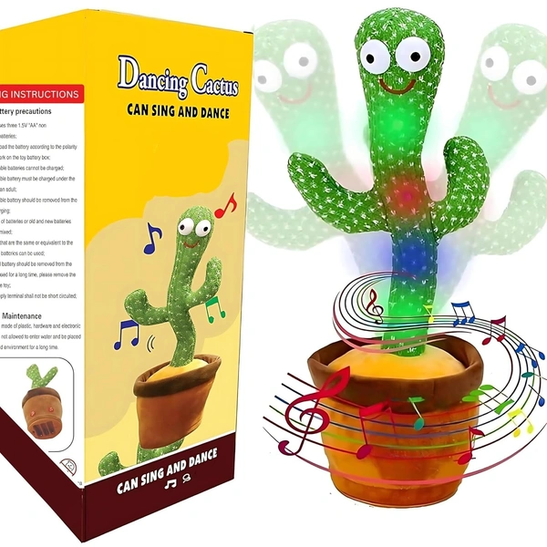 Dancing Cactus Toy Repeat What You Say