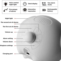 Alarm Clock for Students with Adjustable Brightness