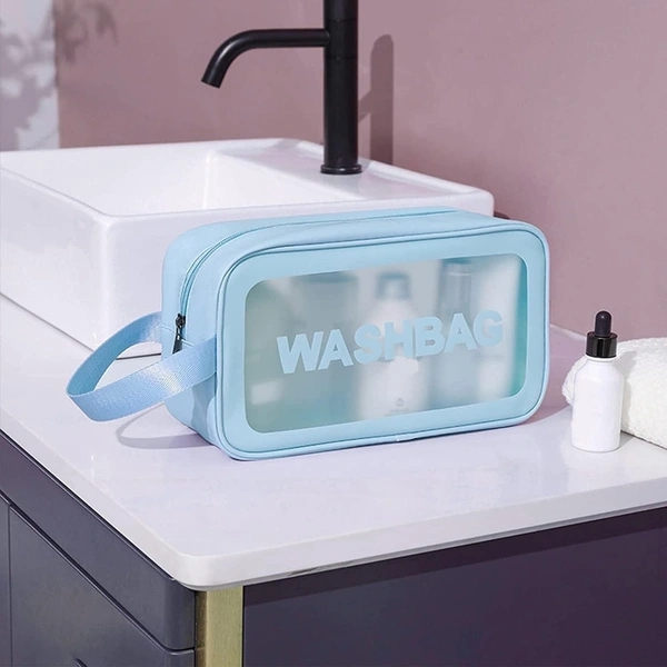 Clear Makeup Pouch Set, Cosmetic Organizer Bag 3pcs