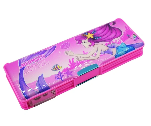 Unicorn Pencil Box 1 Pcs Calculator Geometry