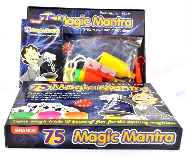 Magic Mantra | Magic Kit for Kids | Magic Trick Set 70 Tricks | Ultimate Fun-Filled Magic Kit for Young Magicians