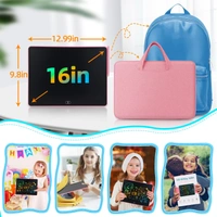 LCD Writing Tablet for Kids,16 inch Colorful Screen Doodle Board,Eye Protection Drawing Tablet with High Brightness, Toddler Educational Toys Gifts for3-12 Years Old Boys Girls