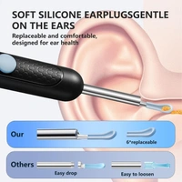Ear Wax Removal Tool with 1080P HD Camera, LED Light Otoscope Ear Cleaner Kit, Endoscope Earwax Remover for iPhone & Android, Ear Cleaning Camera Tool for Adults & Kids (Multicolor)