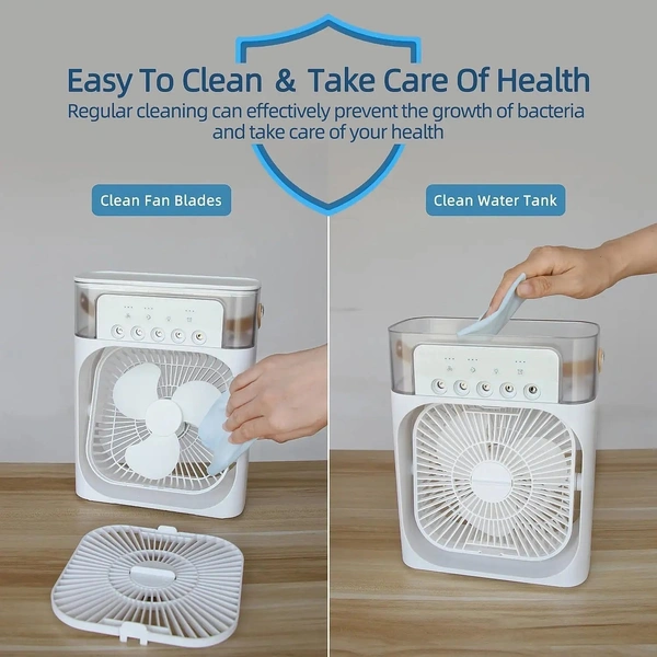 Mini cooler for room cooling mini cooler ac portable air conditioners for Home Office Artic Cooler 3 In 1 Conditioner Humidifier Purifier Mini Cooler air (Multicolor)