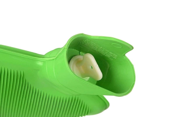 2L Hot Water Rubber Bottle bag for Pain Relief Therapy Multicolor - 500ml