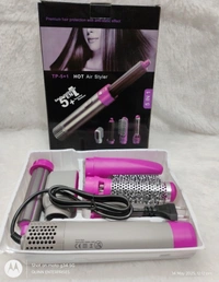 5 IN 1 Hair Styler Dryer Comb and Styling Tool for Curly Hair, Straightening, Curling, Drying, Combing