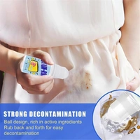 Stain Remover for Clothes | Multi-Purpose Roll Bead Fabric Clothes Stain Remover Pan |Stain Remover for Cotton, Linen, Polyester, Blended Fabric, Denim, Down Jacket etc.