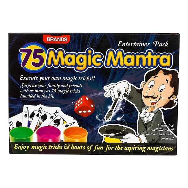 Magic Mantra | Magic Kit for Kids | Magic Trick Set 70 Tricks | Ultimate Fun-Filled Magic Kit for Young Magicians
