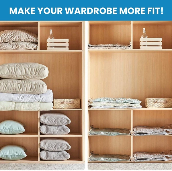 Vacuum Bags, Clothes Storage Bag 5 Pc