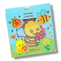 DIY 5D Cartoon Diamond Painting Kits for Adults Diamond Art by Number Kits with Rhinestone Gem Art Painting Full Drill Home Wall Decor 1 Set