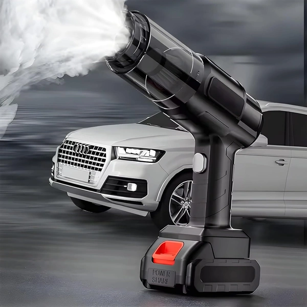 240V Wireless Handheld Vacuum Cleaner, 3-in-1 High Power 18000PA, Portable car Vacuum Cleaner with Blower Battery for Home & Car, 50-60 Min Runtime, Brushless Motor