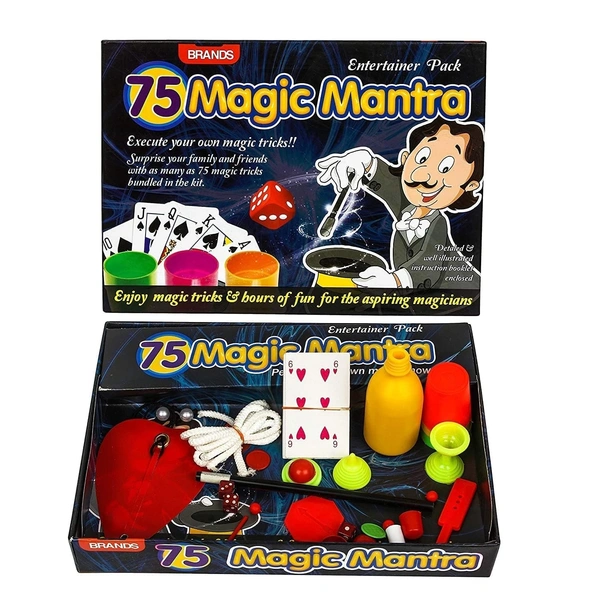 Magic Mantra | Magic Kit for Kids | Magic Trick Set 70 Tricks | Ultimate Fun-Filled Magic Kit for Young Magicians