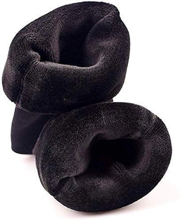 Winter Snow Socks Thermal Toe Dark Colour Wool Heavy Duty Warm Ankle Length Anklet Socks Women/Girls Winter Socks (