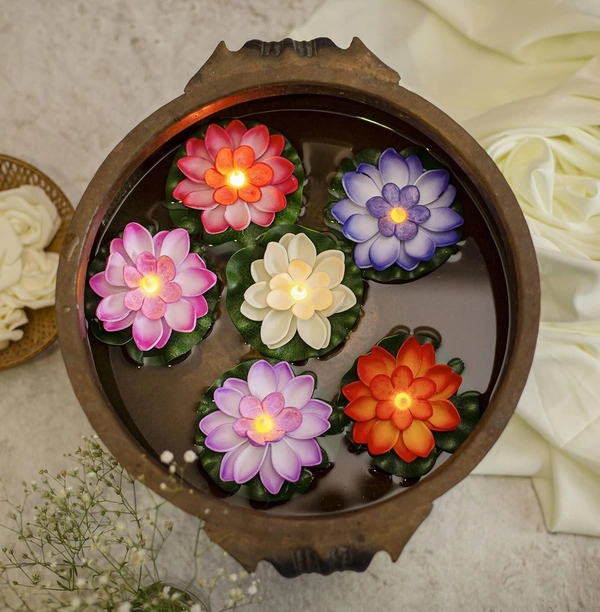 Sensor Water Floating Diyas