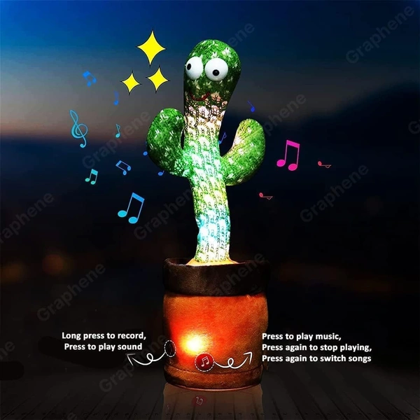 Dancing Cactus Toy Repeat What You Say