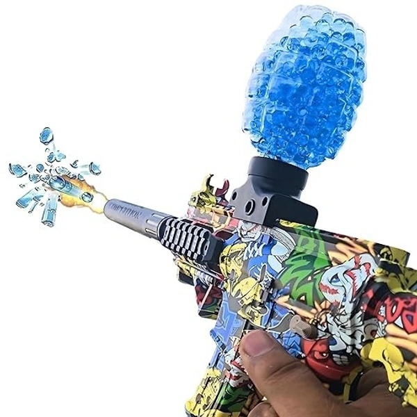 Ak47 Gel Ball Bullet Blaster Toy Gun with Fire Flashing Light