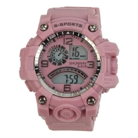 S-618 Sport Digital Watch for Kids Waterproof with Luminous Feature and Alarm Hot Selling Resin Band